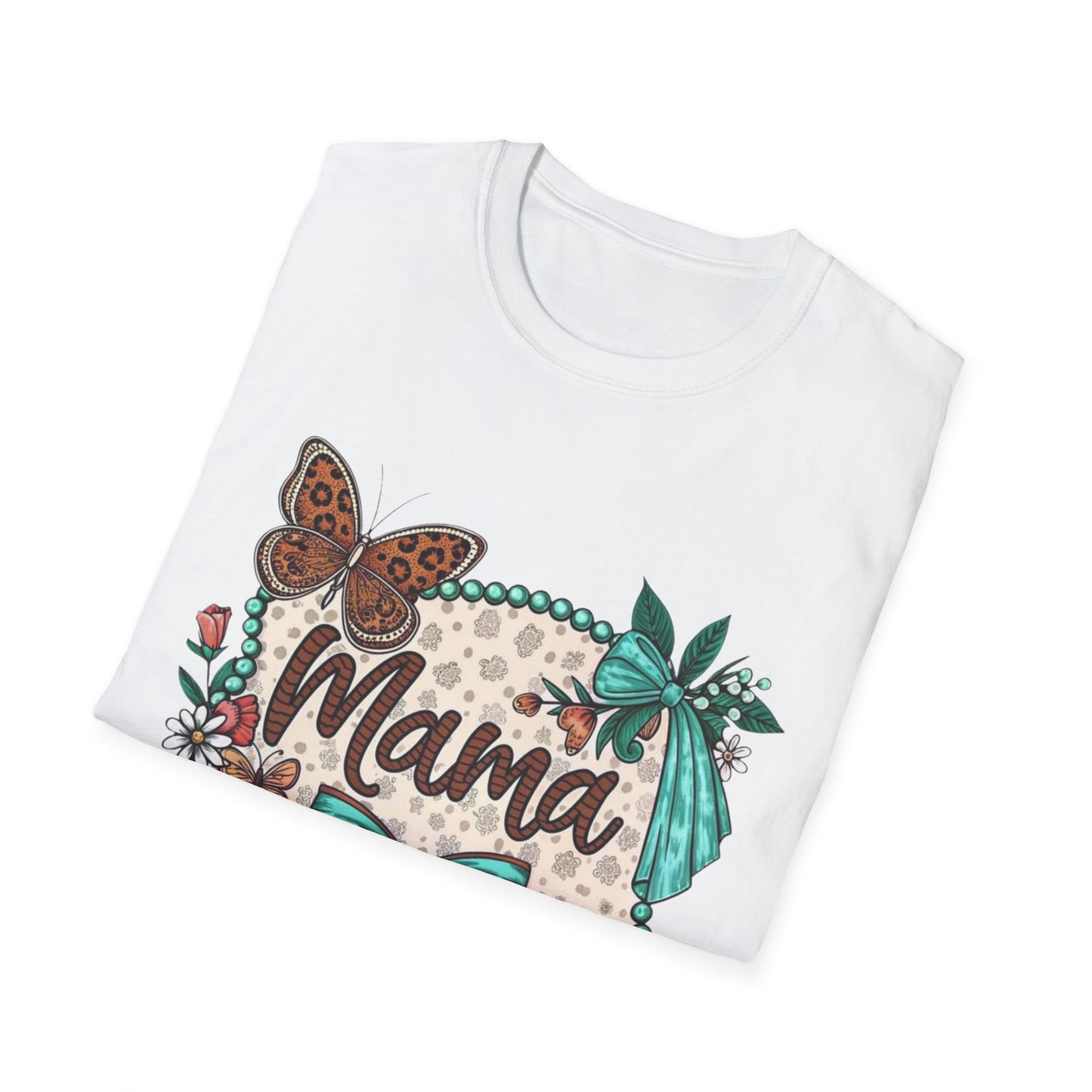 Mama Floral Tee — Boho Butterfly Mother’s Day T-Shirt