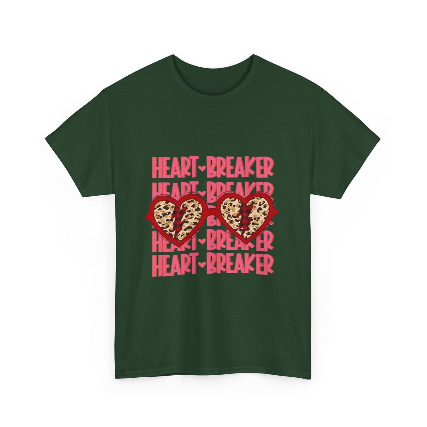 Heartbreaker Leopard Heart Graphic Tee