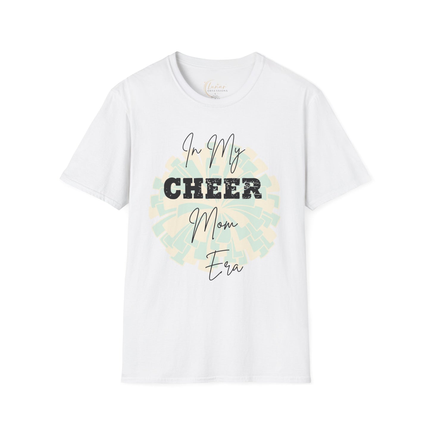 Cheer Mom T‑Shirt — "In My Cheer Mom Era" Soft Graphic Tee