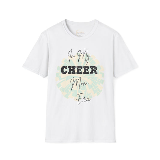 Cheer Mom T‑Shirt — "In My Cheer Mom Era" Soft Graphic Tee