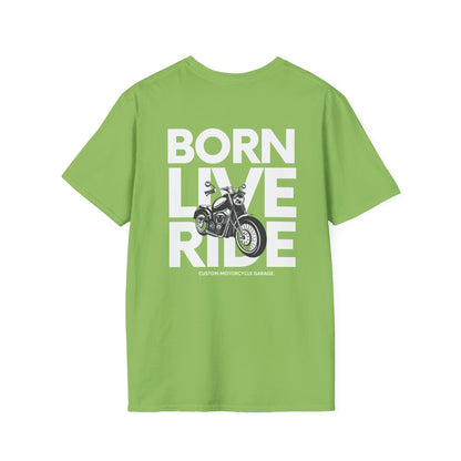 Adventure Ride Unisex T-Shirt - Motorcycle Graphic Tee, Perfect for Bikers, Gift for Riders, Casual Wear, Summer Outfit