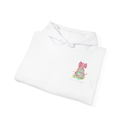 Just a Girl Who Loves Christmas- Whimsical Hooded Sweatshirt