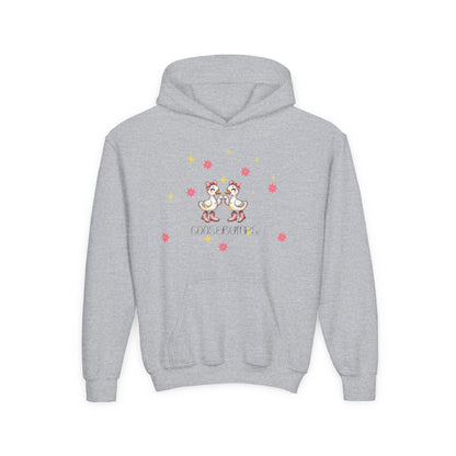 Goose Bumps! Youth Hoodie, Pet Lover Gift, Spring Fashion, Kids Sweatshirt, Birthday Present, Adorable Animal Design