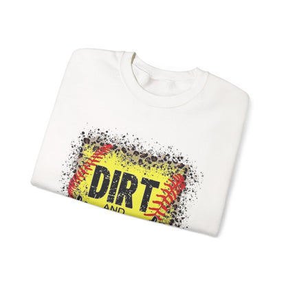 Dirt and Diamonds Sweatshirt — Baseball-Inspired Crewneck for Players & Fans