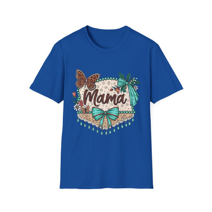 Mama Floral Tee — Boho Butterfly Mother’s Day T-Shirt