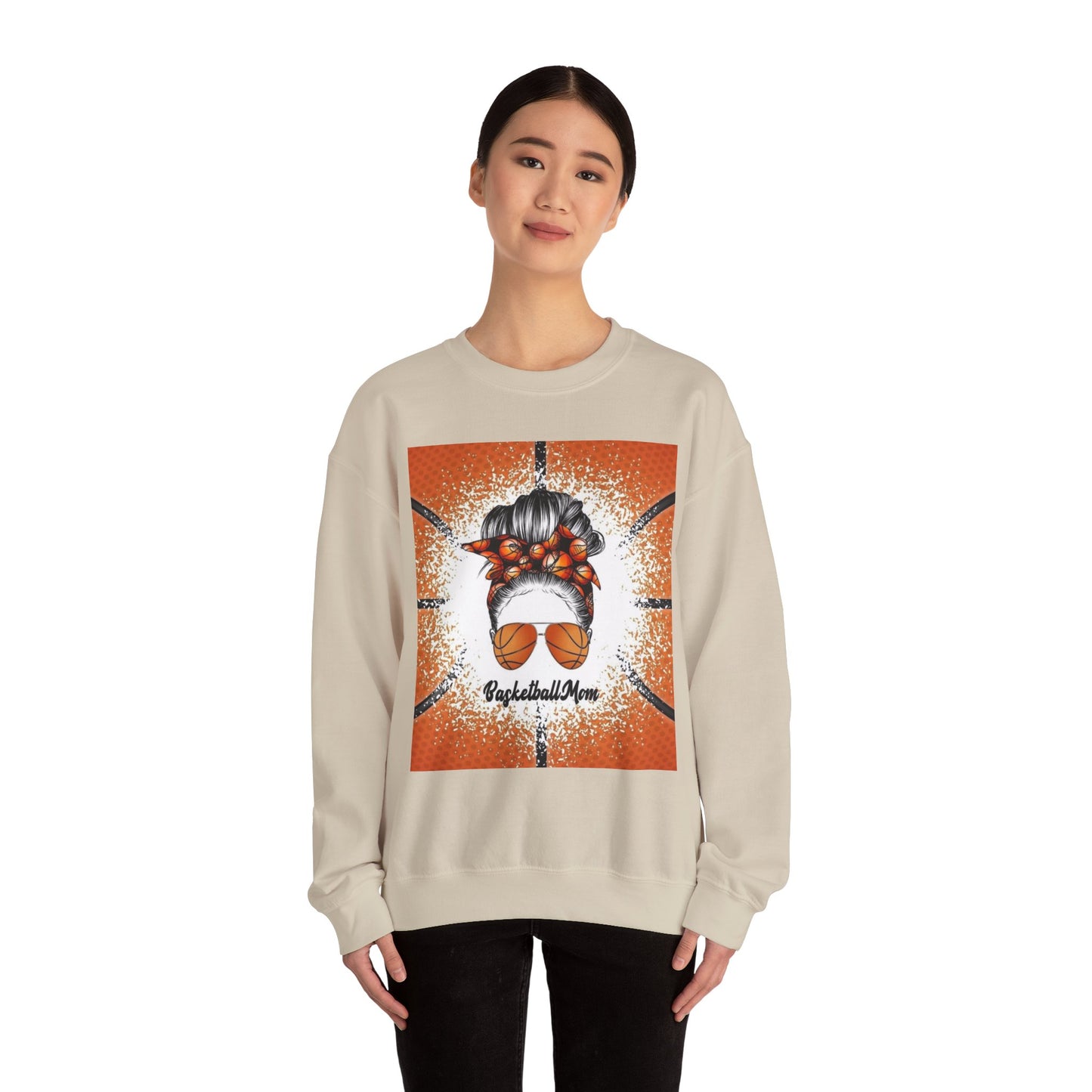 Basketball Chic Crewneck Sweatshirt