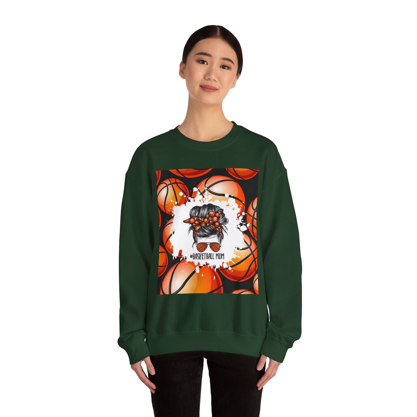 Stylish Basketball Mom Sweatshirt