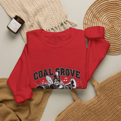 Coal Grove Marching Band Crewneck Sweatshirt — Vintage Mascot Band Apparel