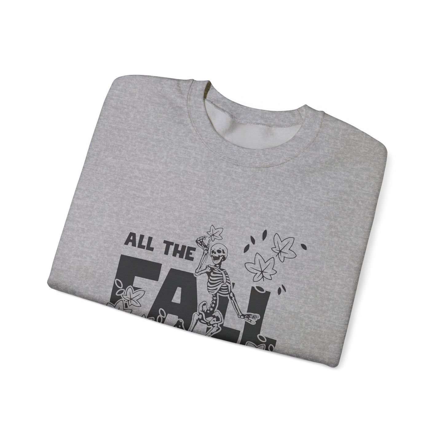 Fall Vibes Crewneck Sweatshirt, ALL THE FALL THINGS.