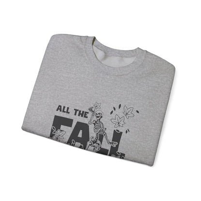 Fall Vibes Crewneck Sweatshirt, ALL THE FALL THINGS.
