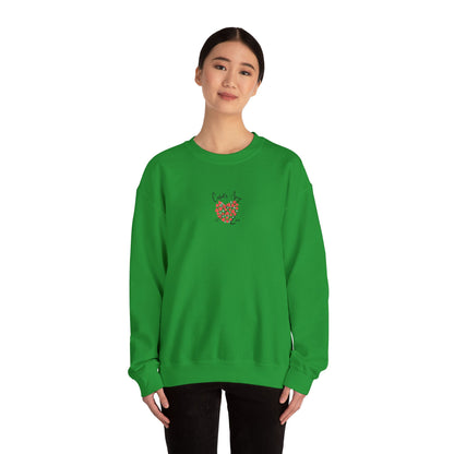 Embroidered Cupid's Arrow Merch-  Crewneck Sweatshirt