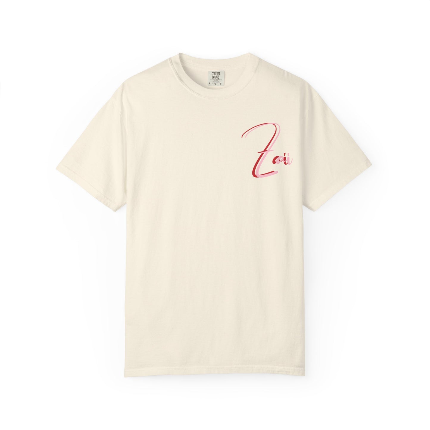 Cupid's Arrow- Sketched Unisex Garment-Dyed T-shirt