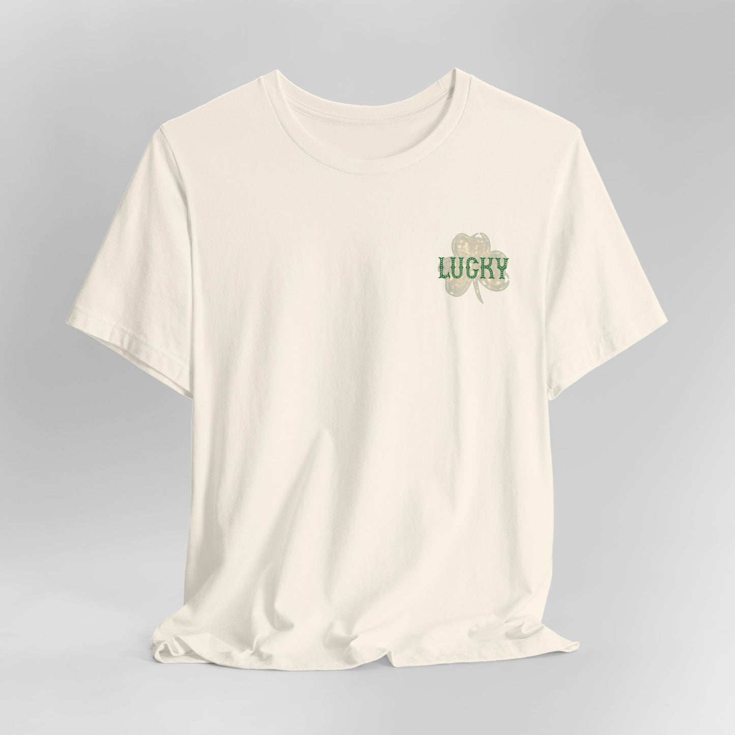 Lucky- St. Patrick's Day- Unisex Jersey Short Sleeve Tee