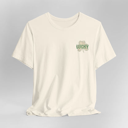 Lucky- St. Patrick's Day- Unisex Jersey Short Sleeve Tee