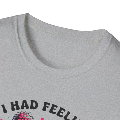Skeleton Coffee Tee - "If I Had Feelings They'd Be For You" Graphic T-Shirt