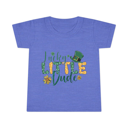 St. Patrick's Day Toddler T-Shirt — Lucky Little Dude Graphic Tee