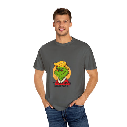Make Christmas Great Again- Grinch/Trump T-Shirt