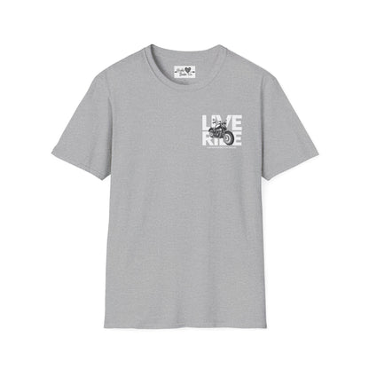 Adventure Ride Unisex T-Shirt - Motorcycle Graphic Tee, Perfect for Bikers, Gift for Riders, Casual Wear, Summer Outfit