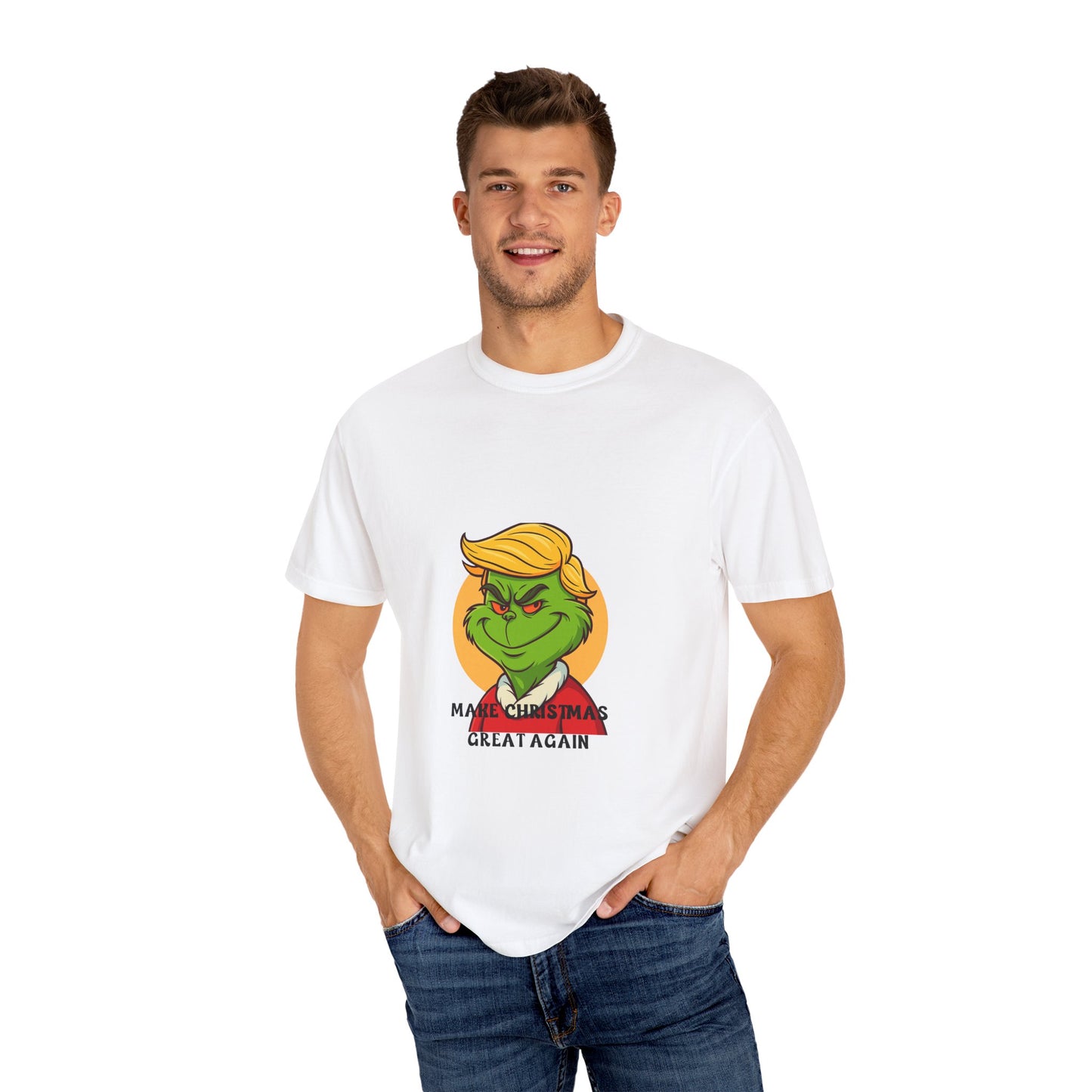 Make Christmas Great Again- Grinch/Trump T-Shirt