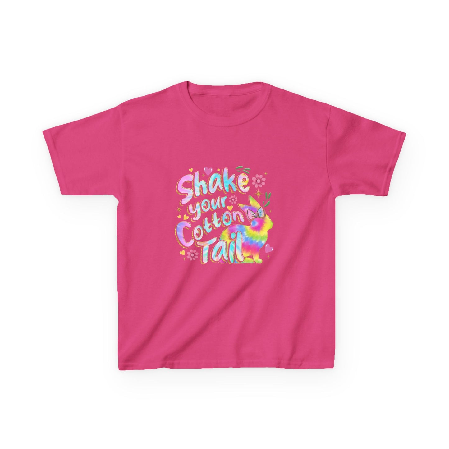 Kids Tee — 'Shake Your Rainbow Tail' Colorful Unicorn Shirt