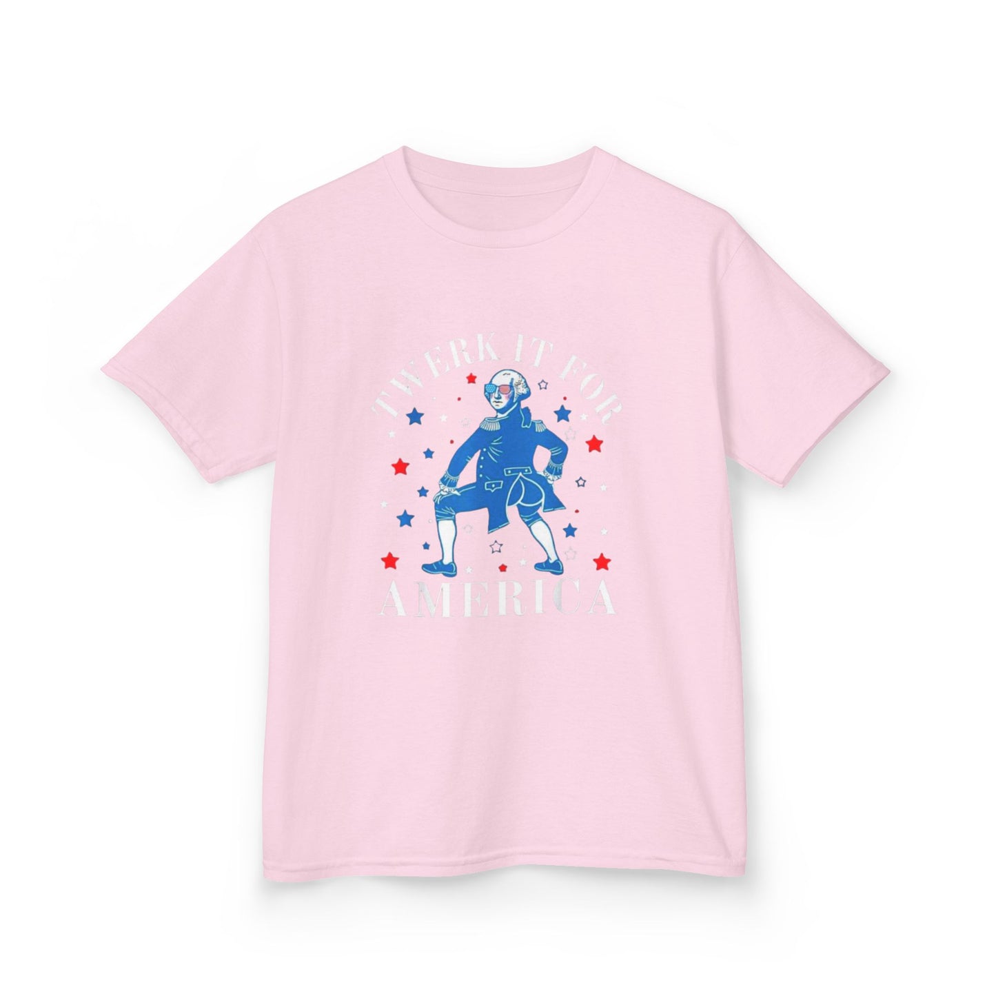 Kids T-Shirt - "Twerk It For America" Patriotic 4th of July Dance Tee