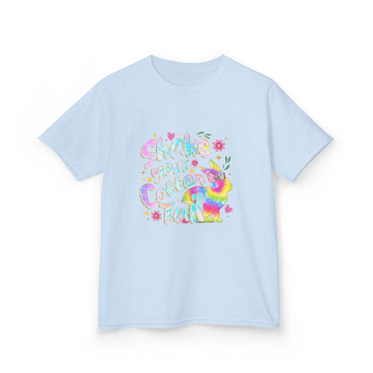 Kids Tee — 'Shake Your Rainbow Tail' Colorful Unicorn Shirt