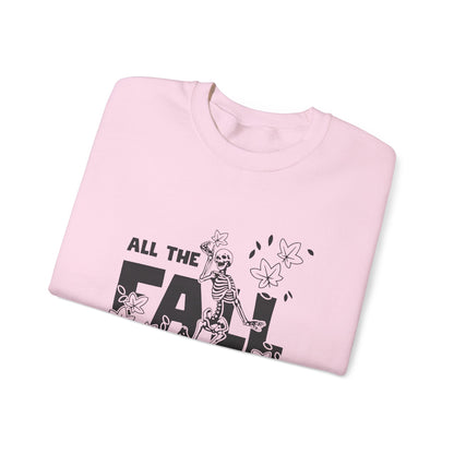 Fall Vibes Crewneck Sweatshirt, ALL THE FALL THINGS.