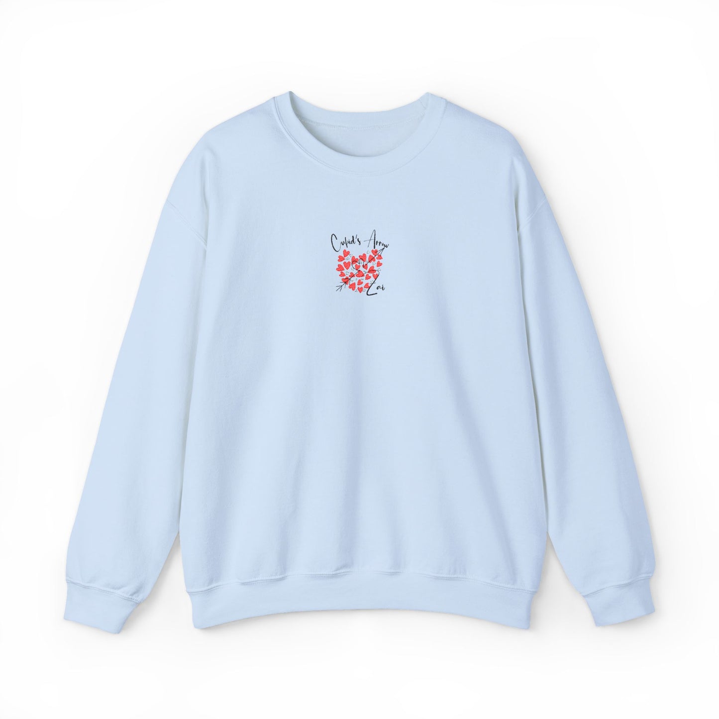 Embroidered Cupid's Arrow Merch-  Crewneck Sweatshirt