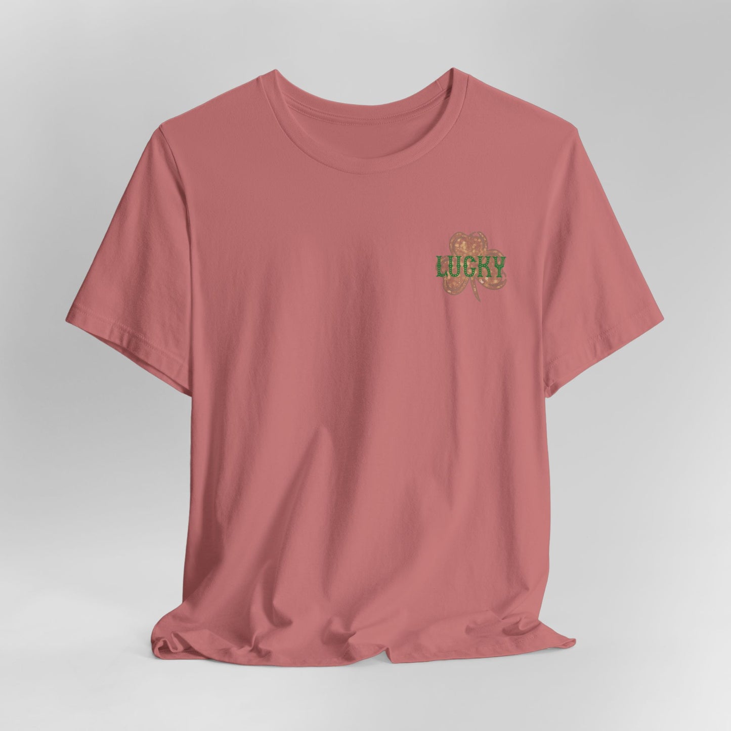 Lucky- St. Patrick's Day- Unisex Jersey Short Sleeve Tee