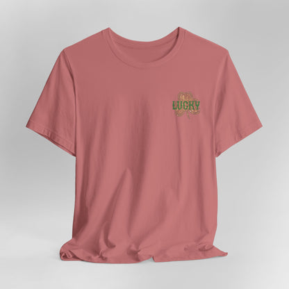 Lucky- St. Patrick's Day- Unisex Jersey Short Sleeve Tee