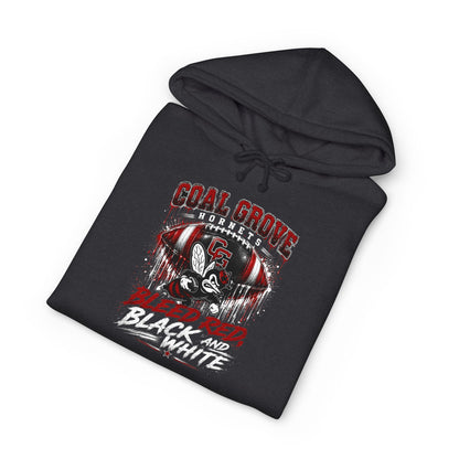 Goat Glove Bleed Red Black White Hoodie — Sports Fan Graphic Pullover