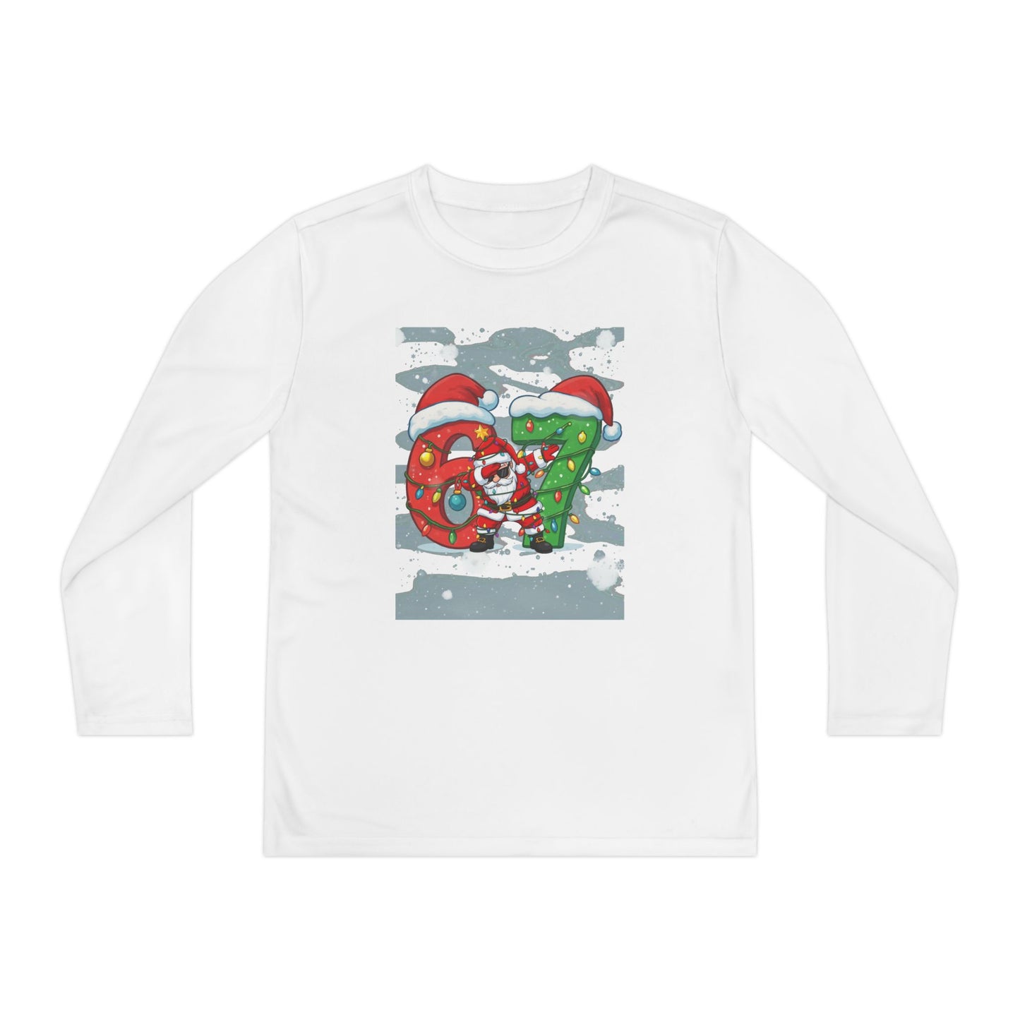 Dabbing Santa- SIX SEVEN 🤲🏼Long Sleeve Tee