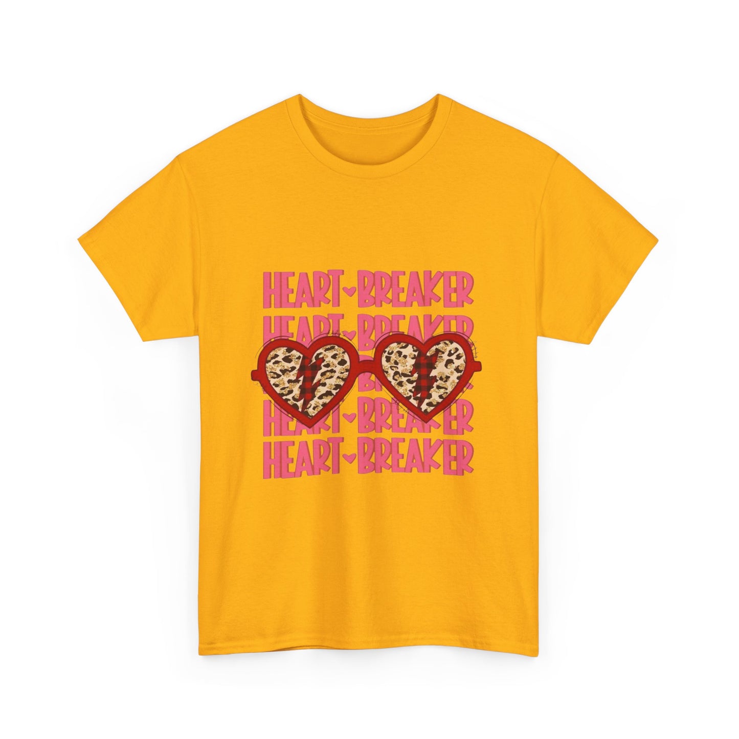 Heartbreaker Leopard Heart Graphic Tee