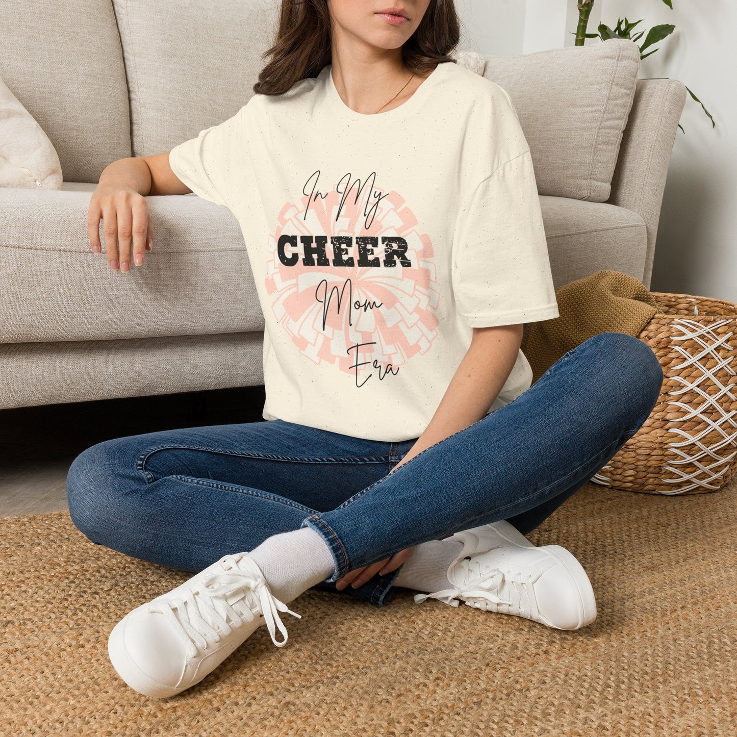 Cheer Mom T‑Shirt – "In My Cheer Mom Era" Graphic Tee