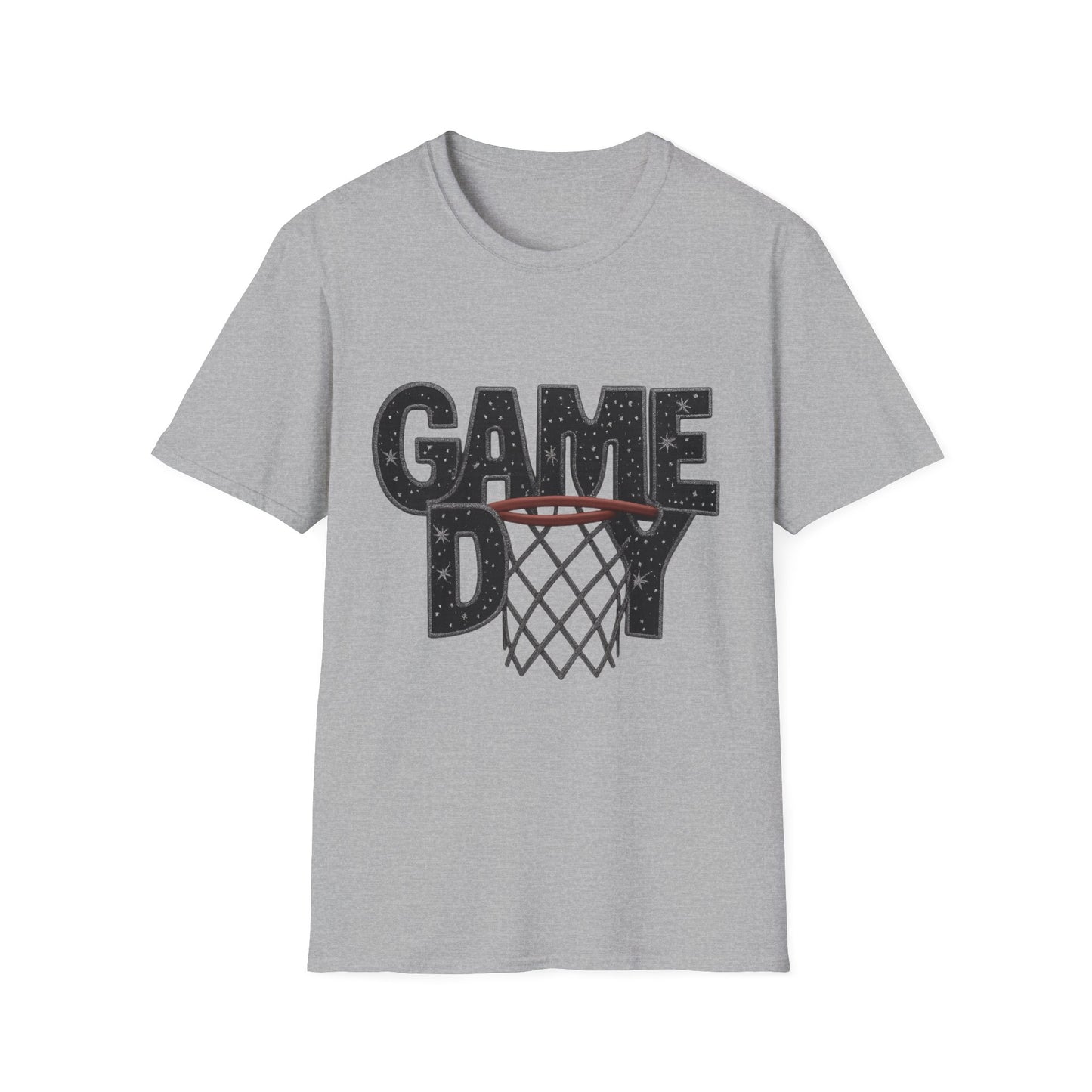 Game Day Basketball T-Shirt — Hoop & Net Sport Tee