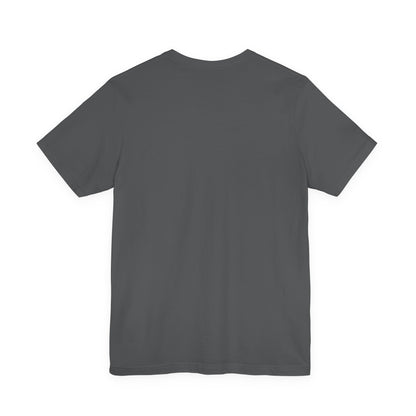 Basketball Line Art Tee — Orange Outline Basketball T-Shirt