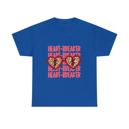 Heartbreaker Leopard Heart Graphic Tee