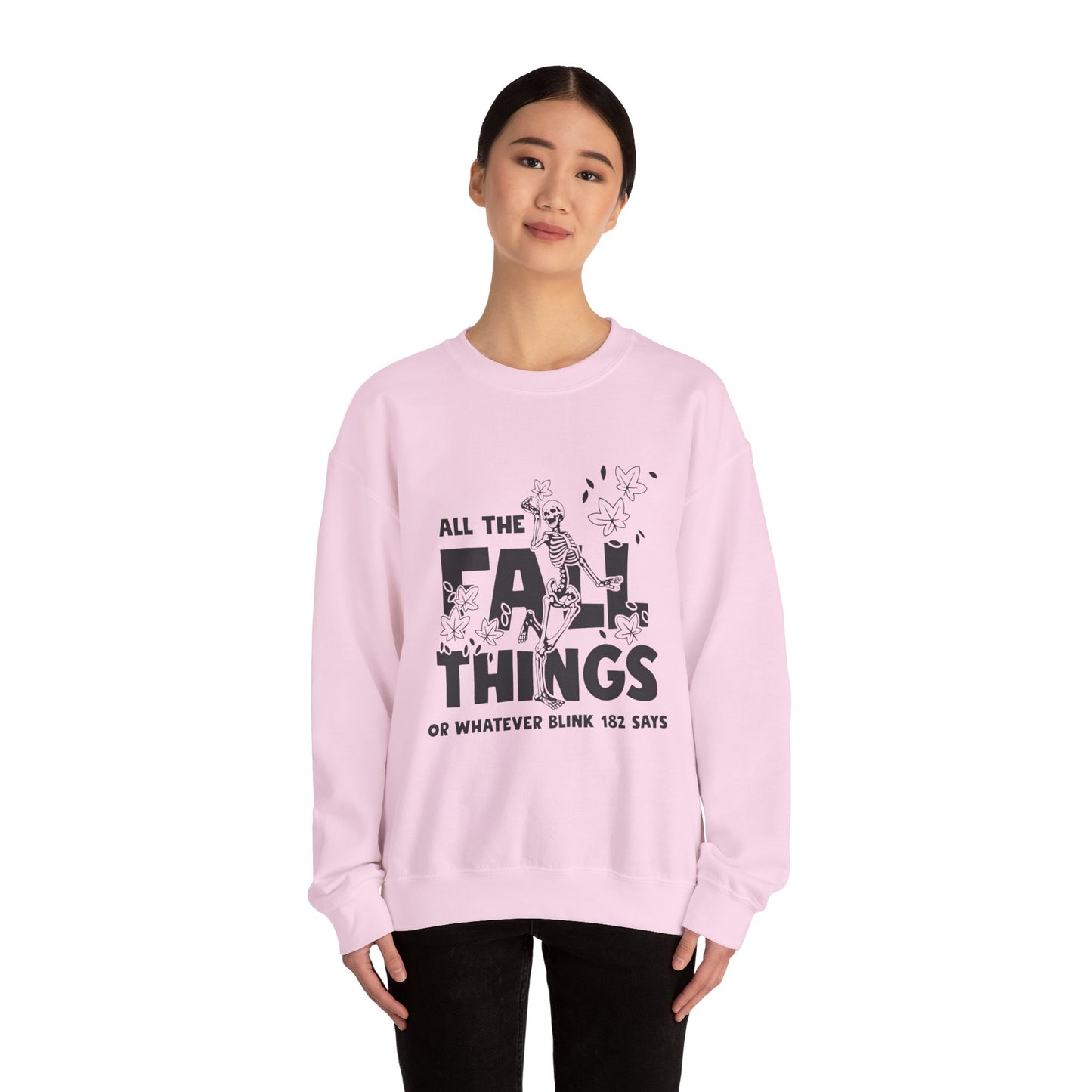 Fall Vibes Crewneck Sweatshirt, ALL THE FALL THINGS.