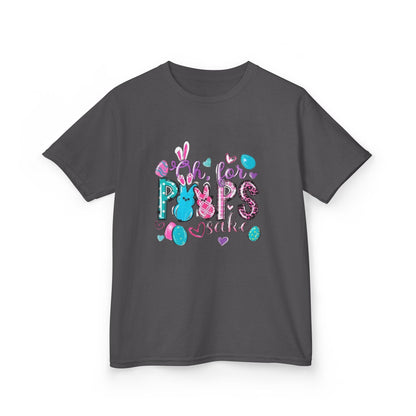 Kids Tee — "Pops" Cute Colorful Bunny Hearts Design (Children’s Graphic T-Shirt)