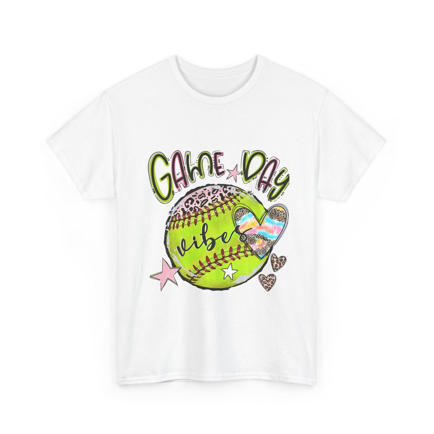 Softball- Game Day- Unisex Heavy Cotton Tee