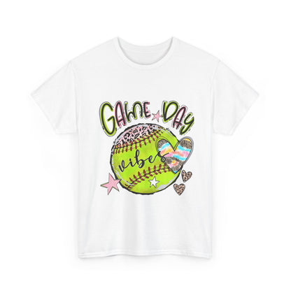 Softball- Game Day- Unisex Heavy Cotton Tee