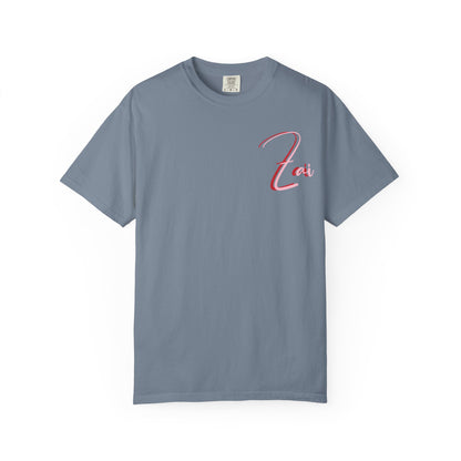 Cupid's Arrow- Sketched Unisex Garment-Dyed T-shirt