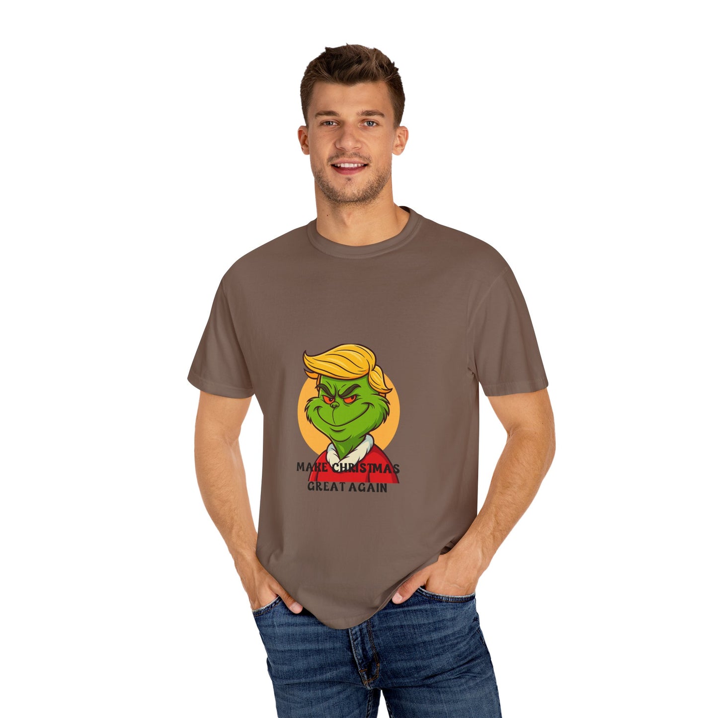Make Christmas Great Again- Grinch/Trump T-Shirt