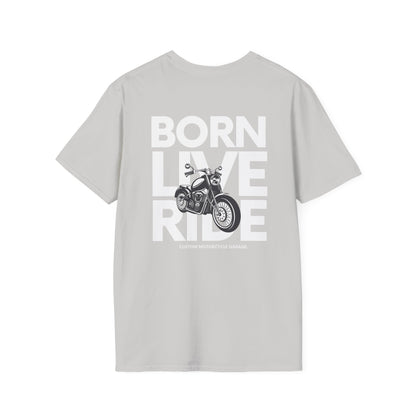 Adventure Ride Unisex T-Shirt - Motorcycle Graphic Tee, Perfect for Bikers, Gift for Riders, Casual Wear, Summer Outfit