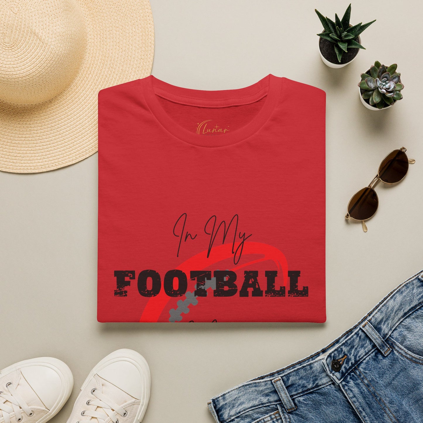 Football Mom T-Shirt — “In My Football Mom Era” Graphic Tee