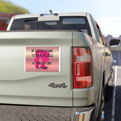 Sassy Car Magnet - Fun Vehicle Decor, Humor Gift for Friends, Quirky Decoration, Perfect for Road Trips, Funny Car Accessories