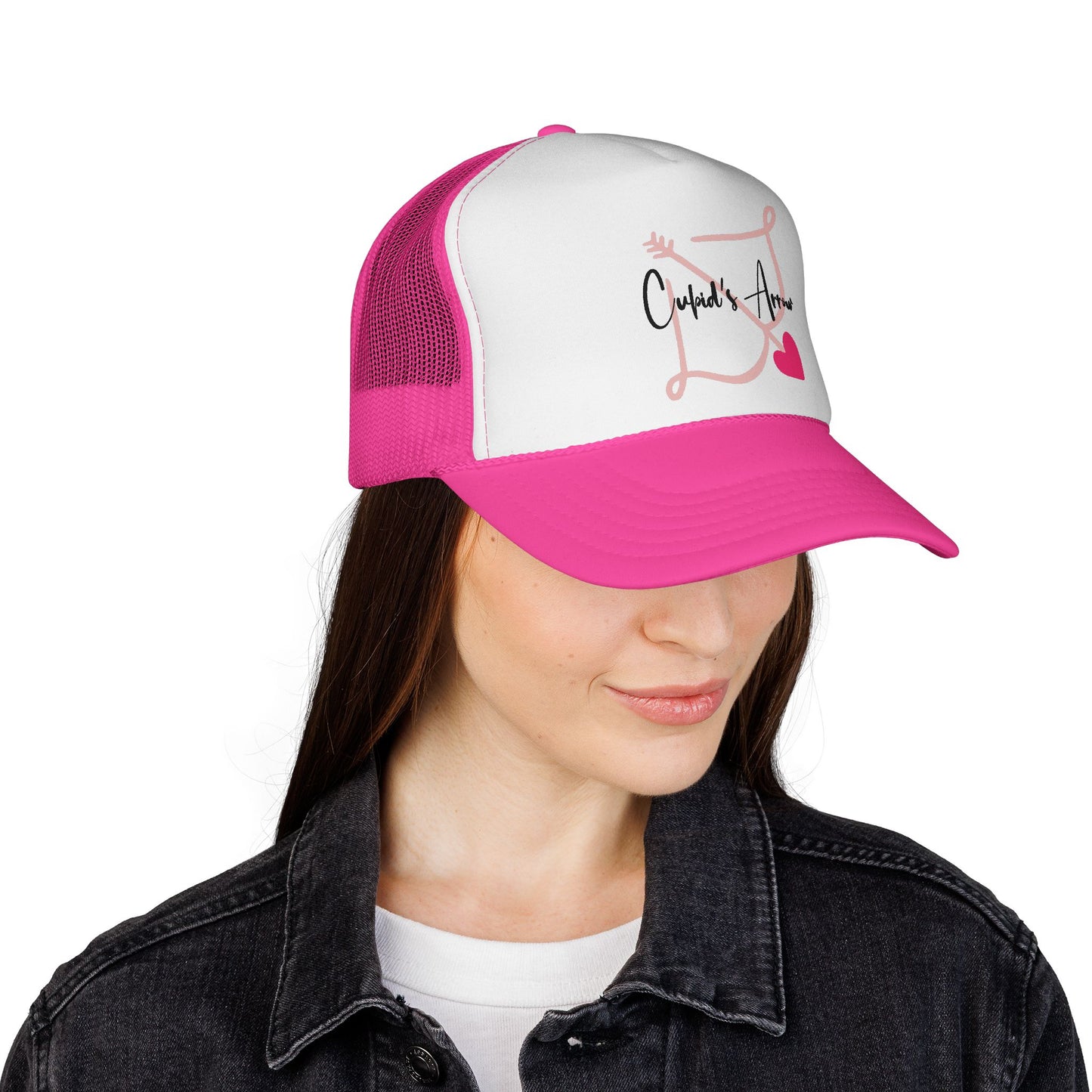 Cupid's Arrow Merch- Cute Pattern Trucker Cap