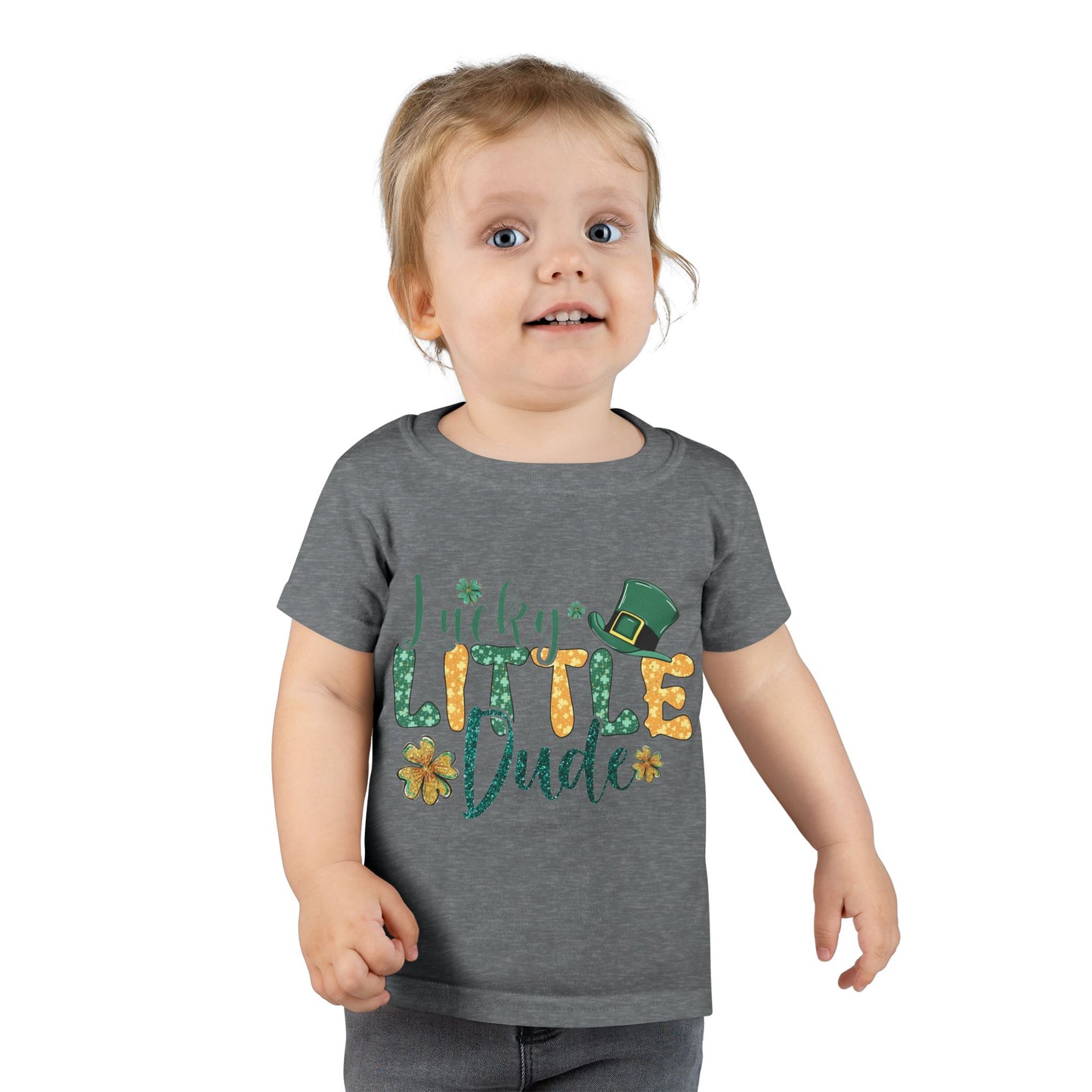 St. Patrick's Day Toddler T-Shirt — Lucky Little Dude Graphic Tee