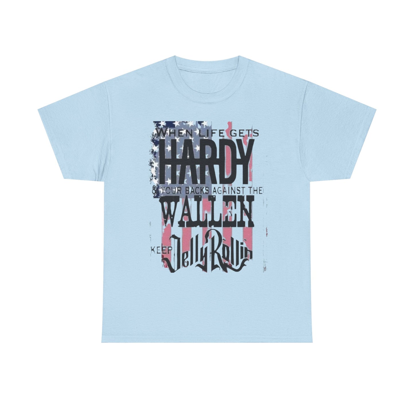 Hard & y, Wallen, Jelly- American Flag Music T‑Shirt — Country Singer Tribute Tee