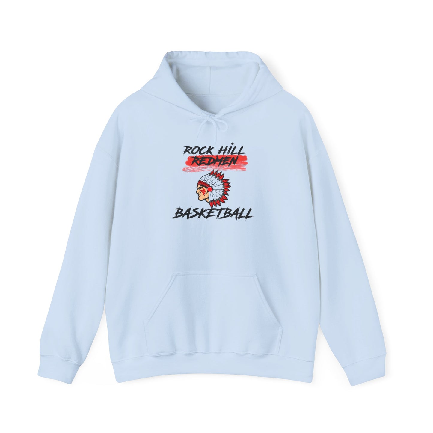 Rock Hill Basketball Hoodie — Rock Hill Basketball Team Logo Pullover